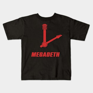 vintage megadeth band Kids T-Shirt